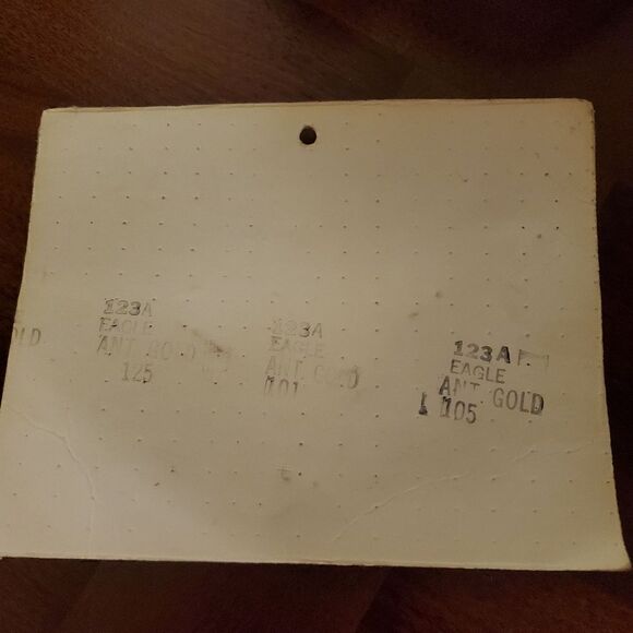 Brass Eagle Coat Hook , Eagle/ Like Bird Rust Proof  Dura- Metal Home Decor Vtg - Picture 6 of 6